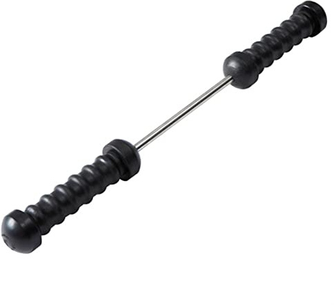 Chest Puller Chest Expander Arm Vorder-Bras Trainer Widerstand Power Twister Bar for Home Gym Bizeps Trizeps Krafttraining Trainingsausrüstung (Color : Black)