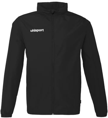 uhlsport Chaqueta todo tiempo Football Essential Chaqueta todo tiempo, chubasquero, chaqueta de exterior con capucha para jugadores y entrenadores