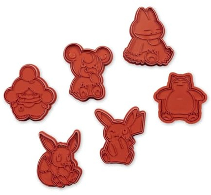 Pokémon Center: Pokémon Holiday Cookie Cutters (6-Pack)