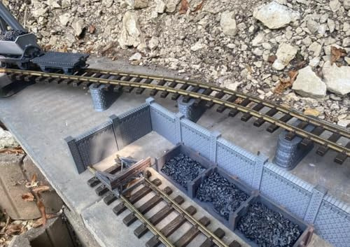 Spur G Gleisaufnahme für Brückenpfeiler Brücke Erhöhung Gleisbau kompatibel zu LGB