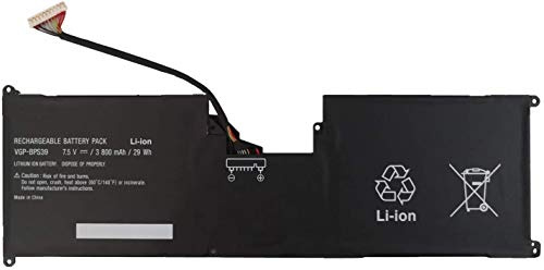 7.5V 3800mAh 29Wh VGP-BPS39 Laptop Battery Compatible for Sony VAIO Tap 11 Tablet SVT11213CXB SVT11213CGW SVT11215CGB/W SVT11219SCW SVT11215CW