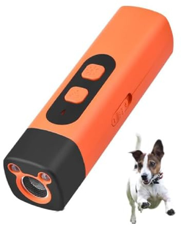 Ruhemeister Pro - Schonendes Ultraschall, Ruhemeister Hund, Ultraschall Hundegebell, Ultraschall Antibell Gerät mit 3 Einstellbaren Frequenzen LED-Taschenlampe Bellen Stopper für Hunde, Haustiere