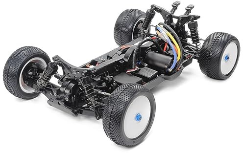 Tamiya 58753 1:10 RC DB01SR Chassis Kit mit Karosserie. - ferngesteuertes Auto, Fahrzeug, Modellbau, Zusammenbauen, Hobby, RC Bausatz, Weiß