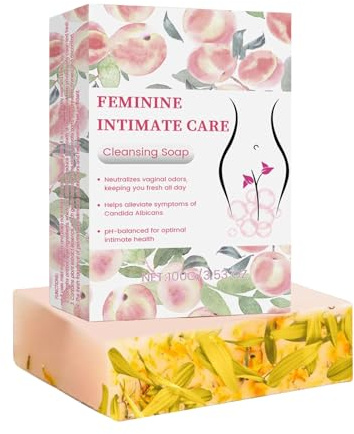 Gentle Intimate Soap - 100g Hygiene Bath Body Cleaner, Ph-Balanced Soap with Soothing Feature, Vaginal Health Set for Details, Daily Use Bath Accessory with Mild Appeal, Women’s Body Cleanser