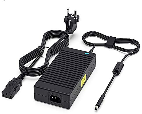 Delippo 230W Laptop Netzteil Ladegerät 19.5V 11.8A for HP EliteBook 8540w 8560w 8730w 8740w 8750w 8760w 8770w HP 693714-001 HSTNN-DA12 with Power Cord MEHRWEG