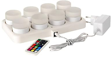 Duni Set mit LED-Kerzen, Mini, mit 8 Stück, Euroshoppingonline