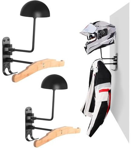 Motorrad Garderobe Helm Halterung Wand, Wandhalterung Helmhalter für Taktische Weste Helm Platte Träger Halter Helmhalterung