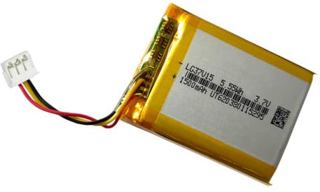 Batteria ricaricabile di ricambio da 1500 mAh 3,7 V per cuffie da gioco wireless Logitech G735/G733 Lightspeed 533-000181