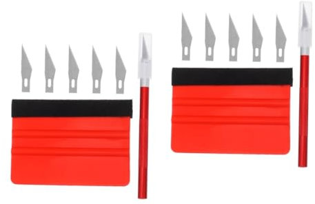 ULTECHNOVO 2 Sets Autofolien Werkzeug Tönungs Werkzeug Set Tapetenglätter Vinyl Auftragswerkzeuge Tapeten Werkzeuge Und Zubehör Tapeten Rakel Tapeten Werkzeuge Glättungs Tapeten