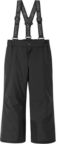 Reima Pantaloni Proxima per bambini, nero, 128, Nero , 104