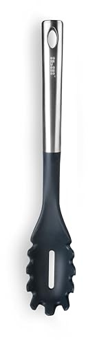 IBILI -Cuchara Pasta Malmo, Silicona y Acero inoxidable, 33.8 cms