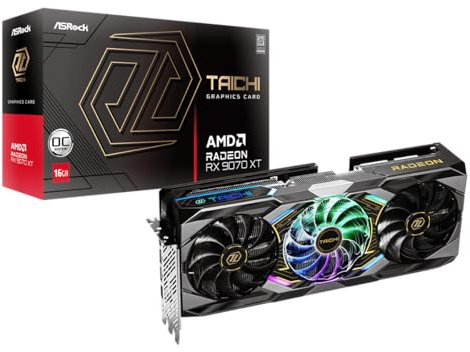 ASRock VGA RX9070XT TC 16GO,AMD,RX9070XT,16GB,GDDR6,256BIT,2HDMI+2DP (3 Lüfter)