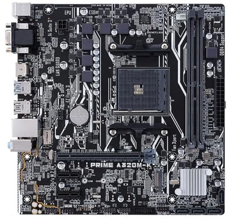 Schede madri per computer Fit For ASUS PRIME A320M-K Socket AM4 DDR4 USB3.0 SATA3 HDMI VGA 32GB B320 Scheda madre desktop