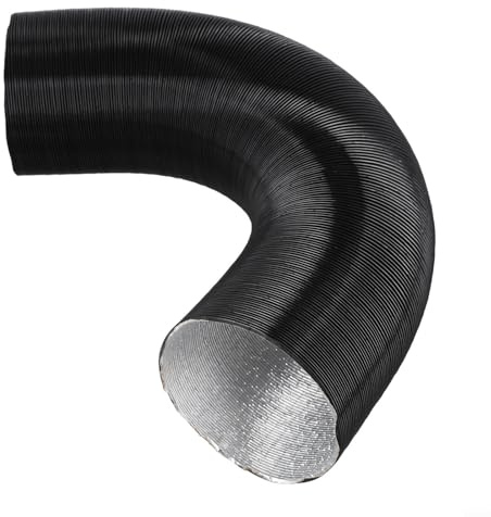 Luftschlauch aus Aluminiumfolie, 75 mm, für Diesel-Luft-Parkheizung, schwer entflammbar, Teleskoprohr, kompatibel mit Webasto und Dometic, 60 cm bis 300 cm Längenoptionen (60 cm)