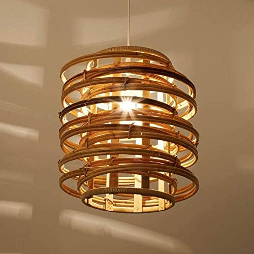 WQHPLMD Gavetta da Luminare Sfinita di Rattano Stile Chandelier Archeologico per Stanze del Salotto e Camera da Letto