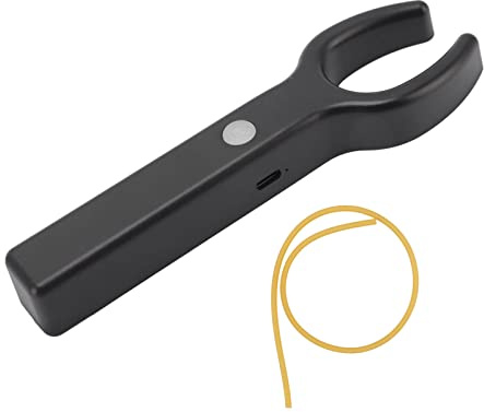 Funien Visor de Venas, Detector de Venas, Luz de Venas LED de Mano Infrarroja con Banda de Goma Auxiliar de Torniquete, Utilizada para la Evaluación de Punciones Vasculares Faciales,