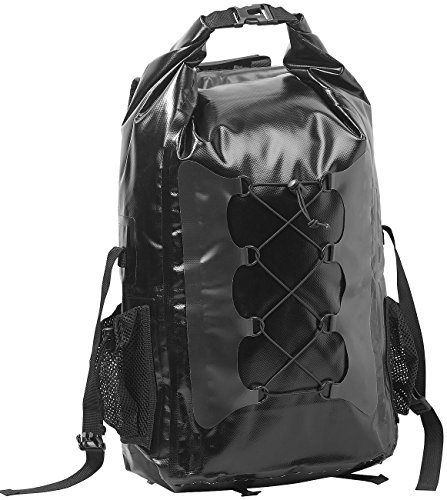 Semptec Urban Survival Technology Einkaufsrucksack: Wasserdichter Trekking-Rucksack aus LKW-Plane, 30 Liter, schwarz (wasserdicht Tasche, Trekkingrucksack wasserdicht, Sack)