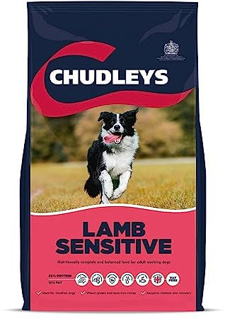 Chudleys Lamb Sensitive Hypoallergenic Dog Food with Rice, Oats & Vegetables, 14 kg