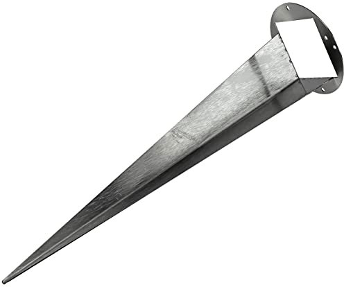 ChiliTec Erdspieß 39cm lang Bodenhalterung für Steckdosensäule ChiliTec #23444#23445 für Modelle TRIX mit 13x13cm Sockel