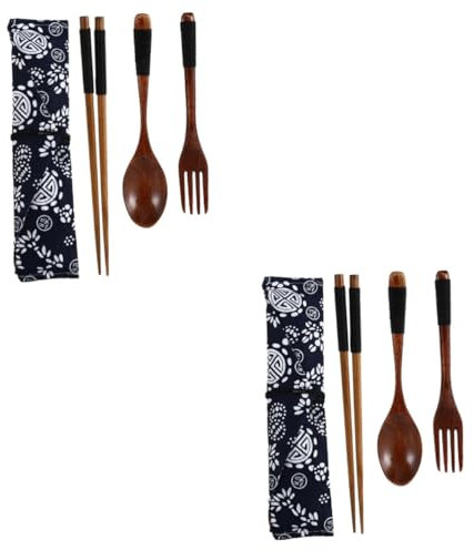 Garneck Ensemble De Vaisselle Portable 2 Pièces Au Design Ergonomique 4 Pièces Avec Sans Goût