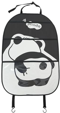 Protezione per sedile posteriore auto, copertura per sedile posteriore in pelle per bambini, migliore protezione per lo schienale del sedile auto, protezione reversibile per calci per bambini