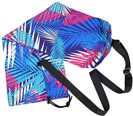 BESPORTBLE Yoga Beutel Kordelzug Canvas Aufbewahrungstasche Yogamatten Tasche Bedruckt Fitness Sport
