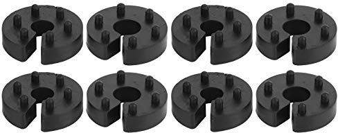Baxnore Subpension Limitador de viaje Clamp Universal, Material de caucho, Accesorio de protección contra choques de automóviles, se ajusta sin desmontaje para mejorar el tiempo de