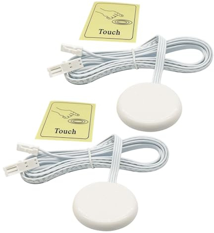 Éclairage LED tactile pour meubles en bois, interrupteurs à induction, capteurs tactiles en bois, interrupteur à commande manuelle durable, variateur d'intensité