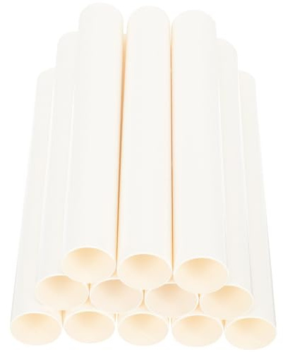 Healifty 36 Moldes de Papel Huecos para Pan en Espiral de 2 Cm, Molde Antiadherente para Hornear Pan Casero, Práctico y Desechable para Repostería en Casa