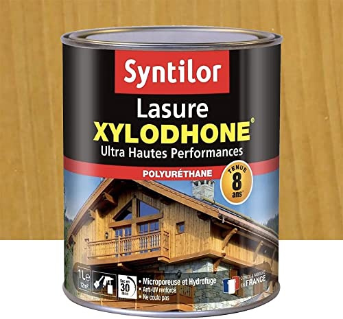 Syntilor - Lasure Xylodhone® Ultra Hautes Performances 8 Ans Chêne Clair Satiné 1L