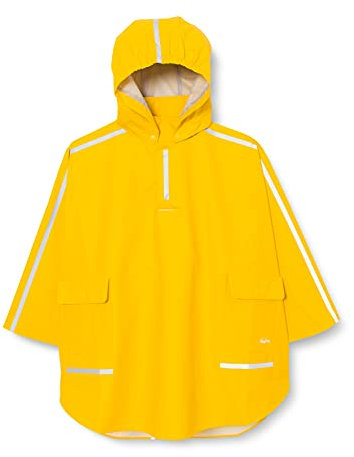 Playshoes Regen-cape Langer Rücken Unisex Kinder,Gelb,128