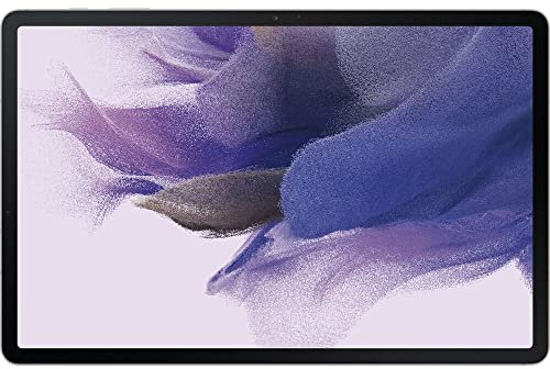 SAMSUNG Galaxy Tab S7 FE 2021 Android Tablet 12.4 WiFi Screen 64GB S Pen Included Long Lasting Battery Powerful Performance, Mystic Silver