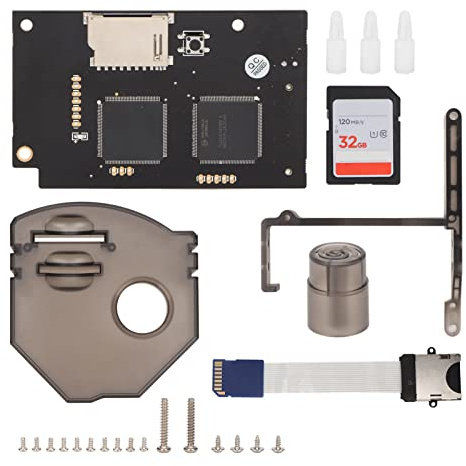 Optical Drive Simulation Board Kit for VA1 (Optical Drive Board + Remote SD Card Installation Kit + 32G Game SD Card), V5.15b, with 2 Heat Sinks.
