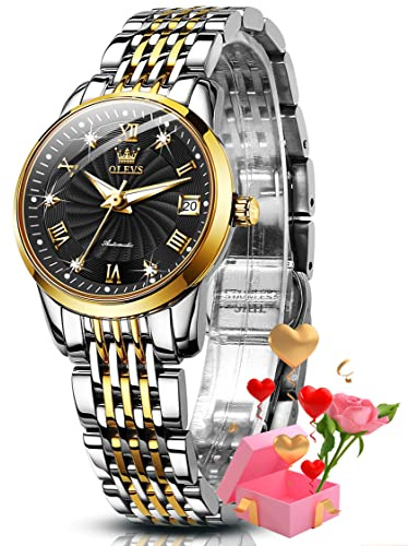 OLEVS Herrenuhren mit Lederarmband, Klassische Luxus-Armbanduhr für Männer, wasserdicht, elegant, analog, lässig, minimalistisch, einfache Armbanduhr für Männer