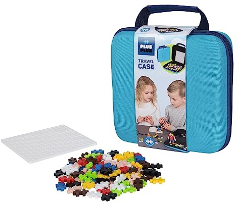 Plus Plus Bausteine - Puzzle 5 Jahre Reisekoffer | 3D Puzzle Kinder | Konstruktionsspielzeug Ab 5 Oder Mehr | Lernspiele Ab 5 Jahre | Building Blocks 100 Teile