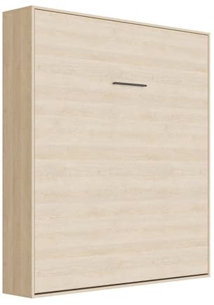 SMARTBett Schrankbett M1 160x200 Vertikal Kaiser Eiche