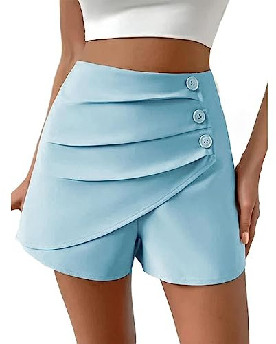 HOOUDO Sonderangebote Schnäppchen Shorts Damen Sommer Sport Poledance Shorts Freiz Shorts Damen Sommer Kurze Weite Hose Damen Baggy Kurze Hose Kurze Hose Mädchen 164 Sale Angebote Bestellung