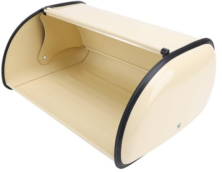Pssopp Panera Caja De Pan De Metal Almacenamiento De Pan Encimera Caja De Pan Caja De Pan Sostiene para Su Mostrador De Cocina (-3118240122412)