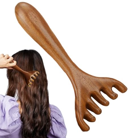 Kopfhautmassagegerät aus - Kopfmassagekamm | Frauen Männer Kopfhautmassagekamm Meridian Massagegerät Kamm Köpfe Massagebürste für Haarwachstum