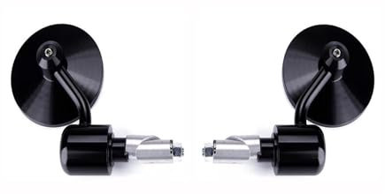7/8 Lenkerendenspiegel Motorrad Rückspiegel Set Motorradzubehör Für Suzuki 0 Für Gladius SFV650 SV650 Motorradspiegel-Set