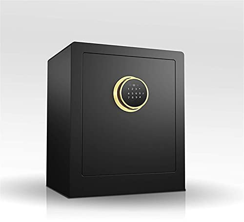 Cassetta di sicurezza elettronica digitale Home Office Sicurezza dell'hotel Acciaio solido per camera da letto Ufficio Cassaforte per la casa, password di impronte digitali Doppia assicurazione