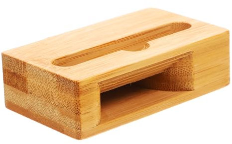 BUGUUYO Amplificador de Sonido Retro Soporte de Madera, para Teléfono