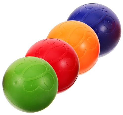 FIXOSHEE Maracas Per Bambini 4 Pezzi Strumento Musicale Maracas a Mano Colorate Giocattoli Educativi Per Festa e Intrattenimento Familiare Multicolore