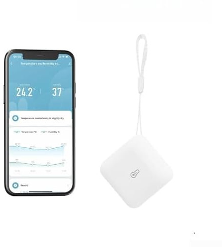 Gettimore For Tuya For Zigbee Thermomètre d'intérieur avec capteur de température et d'humidité
