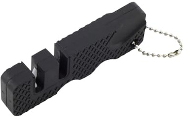 Compatible con afilador de cuchillos multifuncional, piedra afilar carburo simple, cerámica bolsillo for tijeras y navajas
