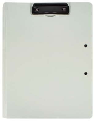Carpeta de plástico gruesa A4 con doble clip, multifuncional, gran capacidad, capacidad for 140 hojas.(Pale Green)