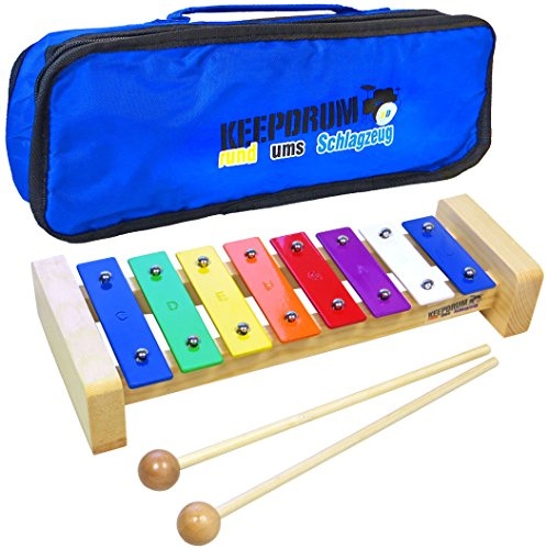 keepdrum KGS Pro Glockenspiel inklusive Tasche