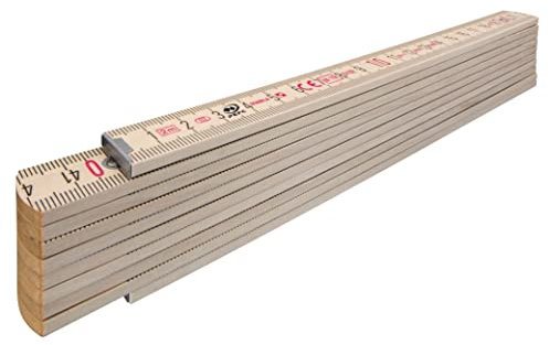 Stabila Mètre en Bois 407 N 2m Multicolore