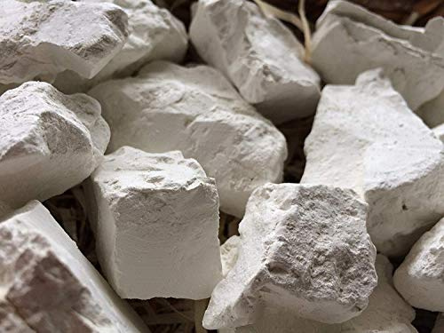 KAOLIN Ton, Lehm, Essbare Tonstücke (Klumpen) Natürlich zum Essen (Lebensmittel), Essbarer Ton, 4 oz (110 g)
