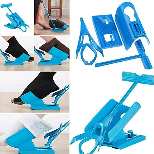 True Face Sock Helper Puller Aid Socks Stockings Dressing Disability Slider Pulling